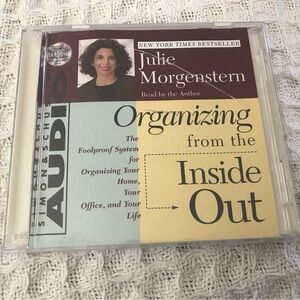 Julie Morgenstern Organizing from the Inside Out Time  2 CD Audiobook.